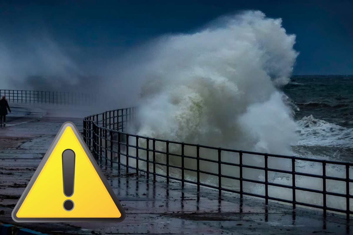 Allarme onde di tempesta