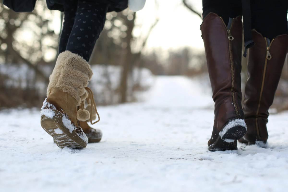 Camminare con il freddo