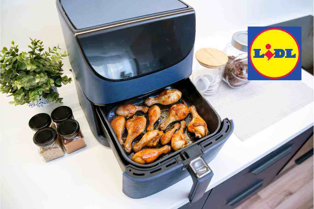 Porzioni maxi e prezzo mini: con la friggitrice ad aria Lidl cucini per tutti